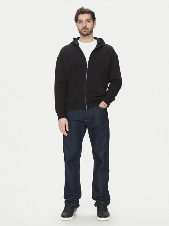 Calvin Klein Calvin Klein Μπλούζα K10K114267 Μαύρο Regular Fit