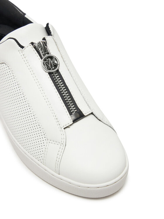 MICHAEL Michael Kors MICHAEL Michael Kors Снікерcи Keaton Zip Slip On 43R5KEFP1L Білий