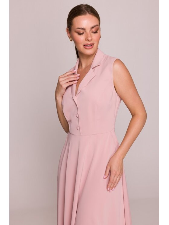 Stylove Stylove Sukienka letnia S409 Różowy A-Line Fit