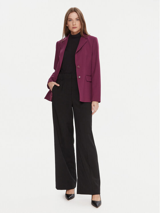 United Colors Of Benetton United Colors Of Benetton Σακάκι 2L4HDW02W Μωβ Slim Fit