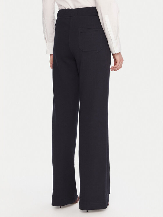 Maryley Maryley Teplákové nohavice 25IB558/07BL Tmavomodrá Relaxed Fit