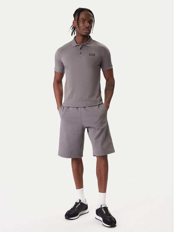 EA7 Emporio Armani EA7 Emporio Armani Sportovní kraťasy 7M001491 AF17787 U8086 Šedá Regular Fit