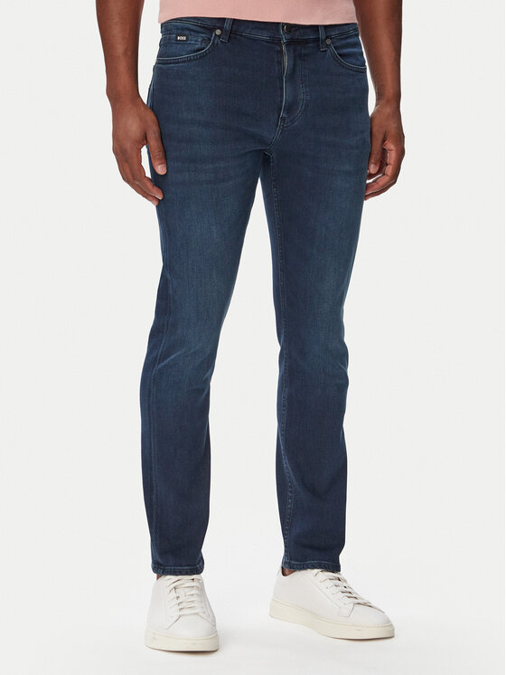 BOSS BOSS Traperice P-Delaware 50566914 Tamnoplava Slim Fit