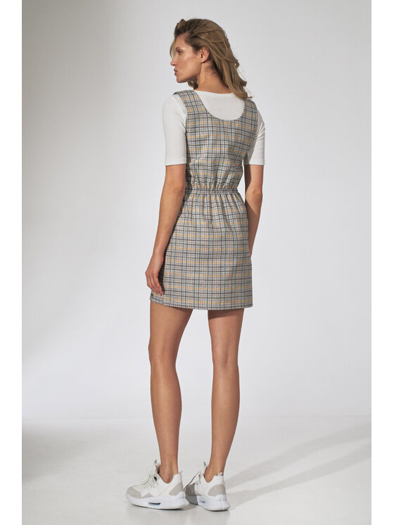FIGL FIGL Φόρεμα M736 Έγχρωμο Regular Fit