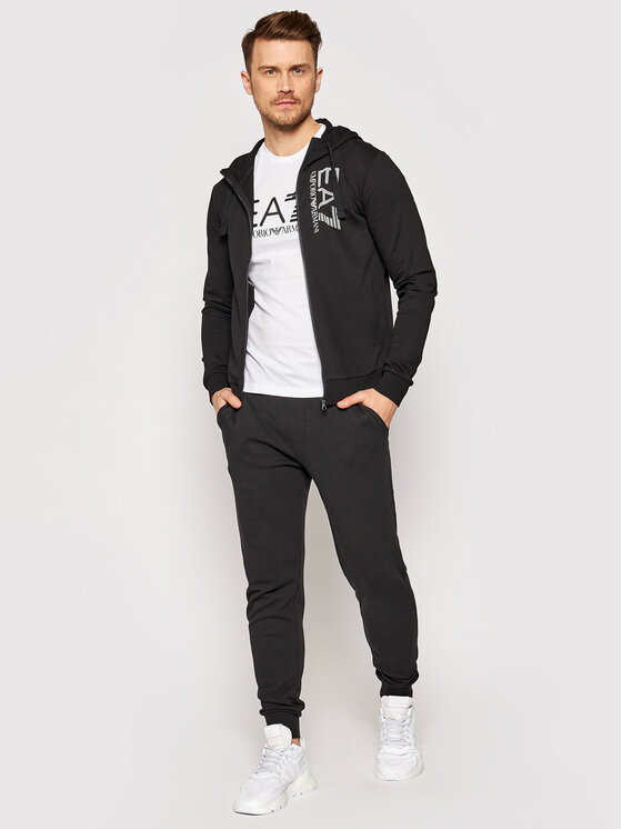 Felpa 3KPM53 PJ05Z 1200 Nero Regular Fit
