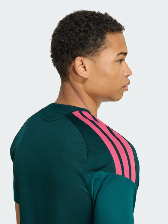 adidas adidas Koszulka techniczna 169130 Zielony Slim Fit