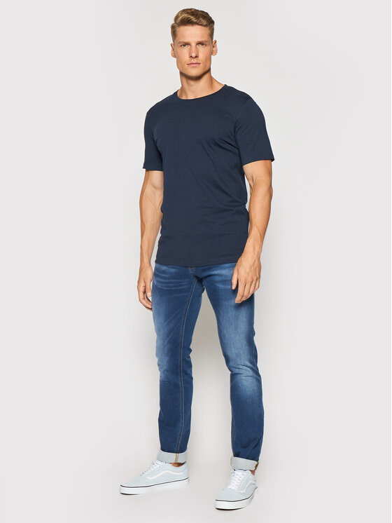 Jack&Jones Jack&Jones Set od 3 majice Organic Basic 12191759 Šarena Regular Fit