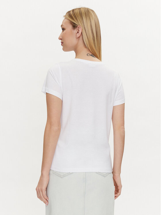 Noisy May Noisy May Tricou Sun 27030257 Alb Oversize