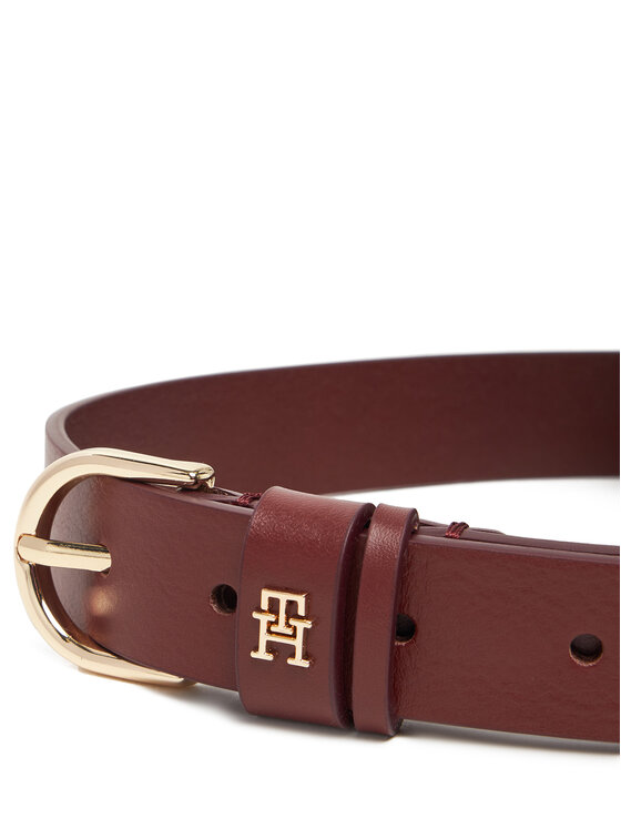 Tommy Hilfiger Tommy Hilfiger Ženski remen Essential Effortless 2.5 Go AW0AW16836 Tamnocrvena