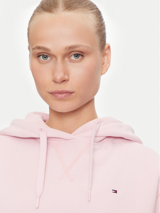 Tommy Hilfiger Tommy Hilfiger Bluza WW0WW41245 Różowy Relaxed Fit