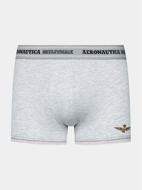Aeronautica Militare Aeronautica Militare 2er-Set Boxershorts AM1UBX004 Grau