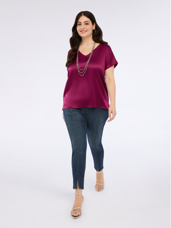 Fiorella Rubino Fiorella Rubino Jeansy P599T004895N024 Niebieski Skin Fit