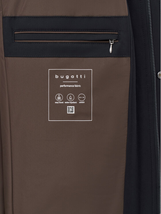 Bugatti Bugatti Demisezoninis paltas 238200-21063 Tamsiai mėlyna Regular Fit