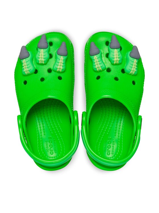Crocs Nazouvaky Classic Iam Dinosaur Clog T 209700 Zelena Modivo.cz