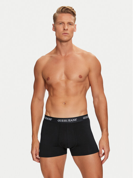Guess Jeans Guess Jeans Σετ μποξεράκια 3 τμχ M4BZ48 K6YW1 Μαύρο