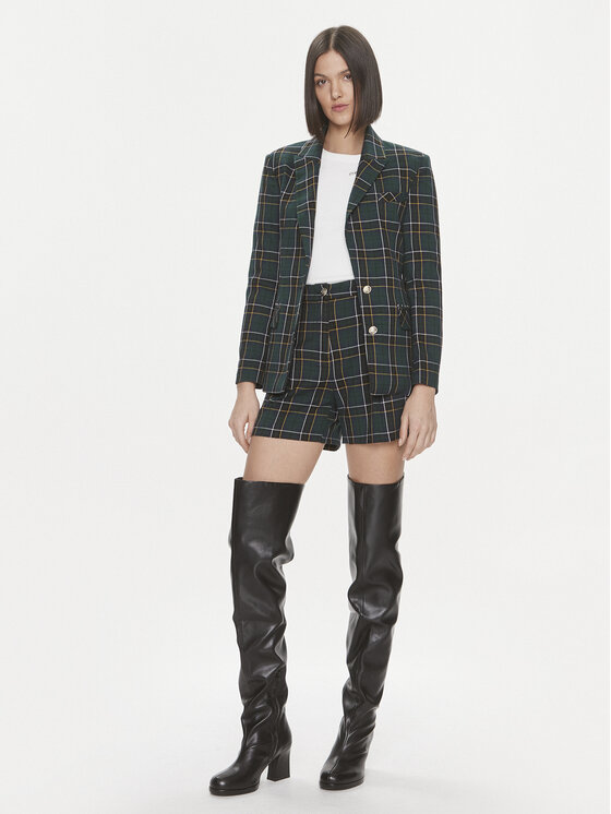 Liu Jo Liu Jo Сако MF3131 T4419 Зелен Regular Fit