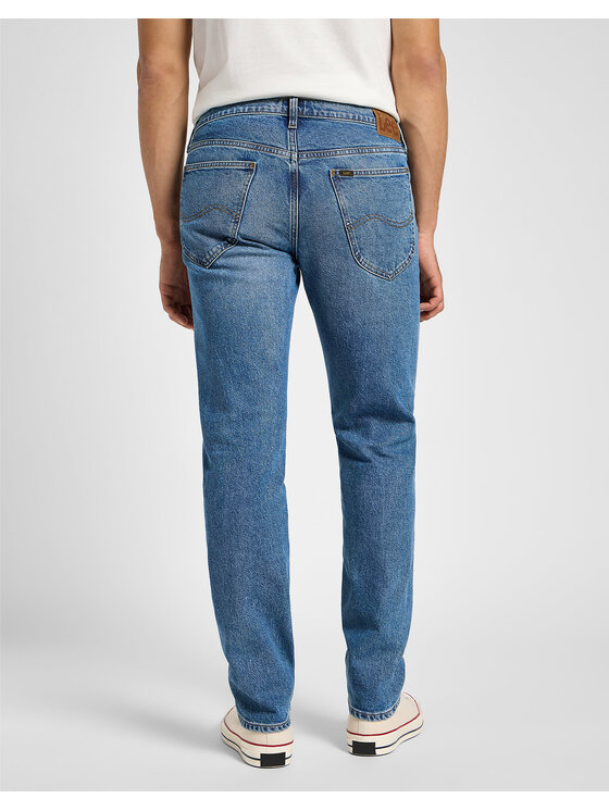 Lee Lee Jeansy DAREN ZIP FLY Niebieski Regular Fit
