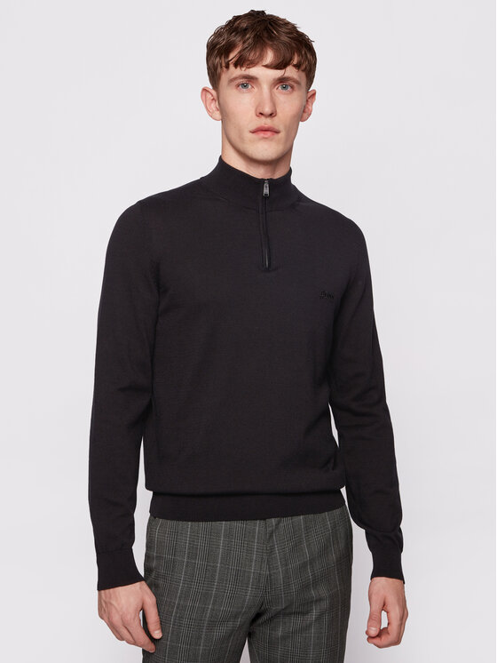 Boss Pulover Padro-L 50419988 Negru Regular Fit