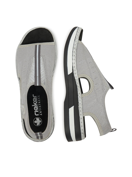 Rieker Rieker Sandalen V59B5-90 Grau