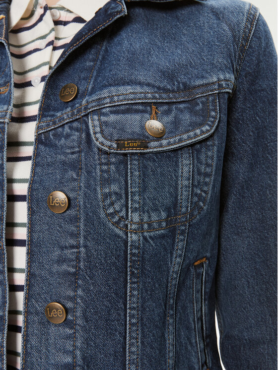 Lee Lee Teksajakk Rider 112341297 Sinine Regular Fit