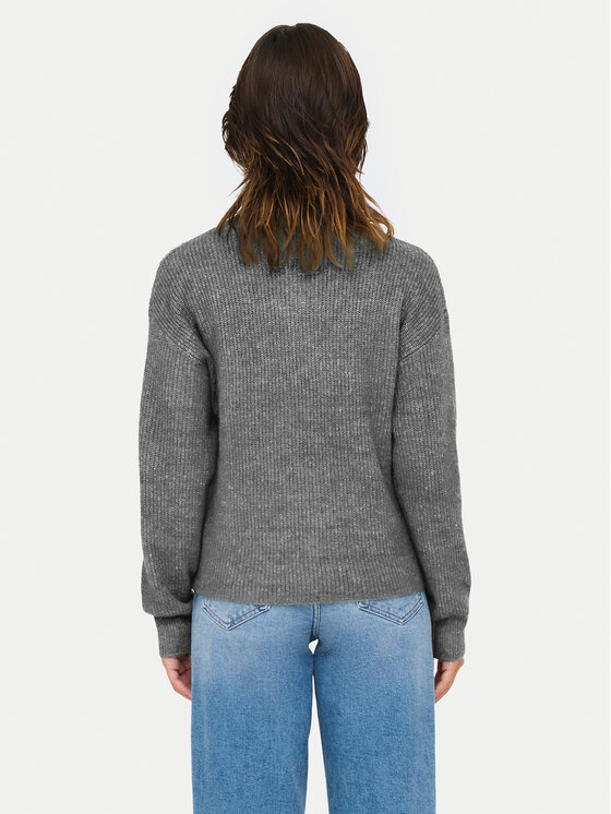 ONLY ONLY Πουλόβερ Tokyo 15317865 Γκρι Standard Fit