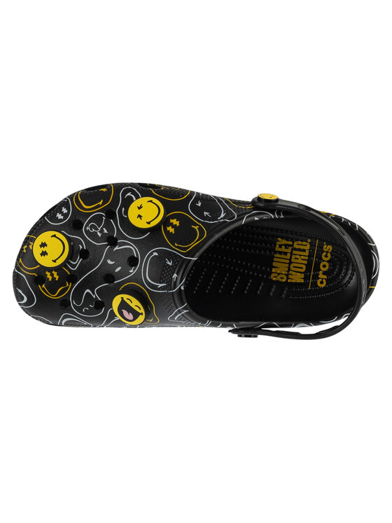 Crocs Crocs Ciabatte Classic Smiley Clog Nero