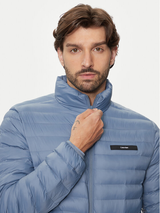 Calvin Klein Calvin Klein Μπουφάν πουπουλένιο K10K113474 Σκούρο μπλε Regular Fit