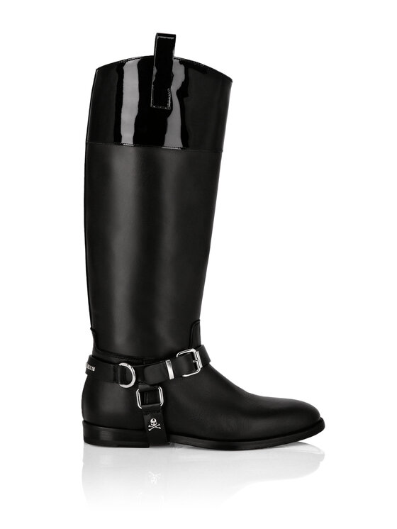 PHILIPP PLEIN PHILIPP PLEIN Čižmy 5553 Čierna