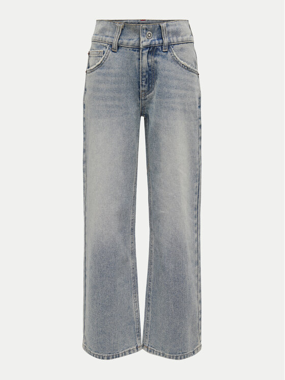 Dziewczęce Jeansy Kids ONLY, Rozmiar 140, Niebieskie, 15333908