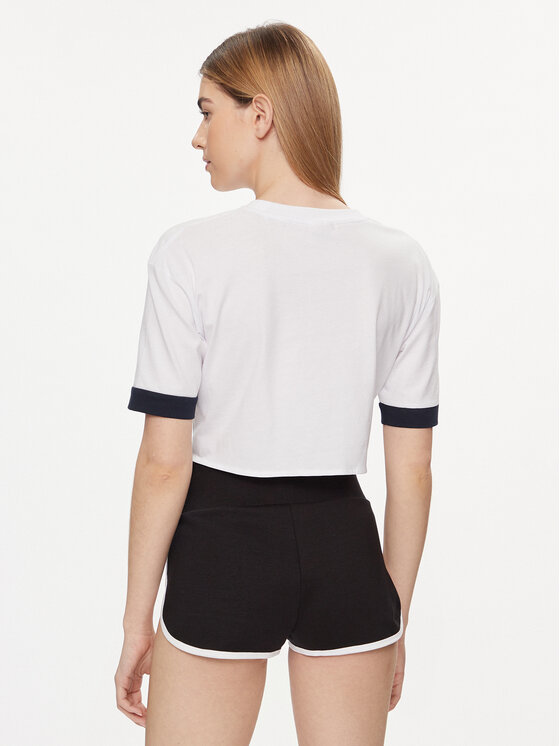 Guess Guess T-shirt Mylah V4GI00 I3Z14 Bijela Boxy Fit