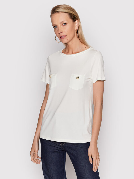 Luisa Spagnoli Bluza Biancofiore 539041 Bela Regular Fit