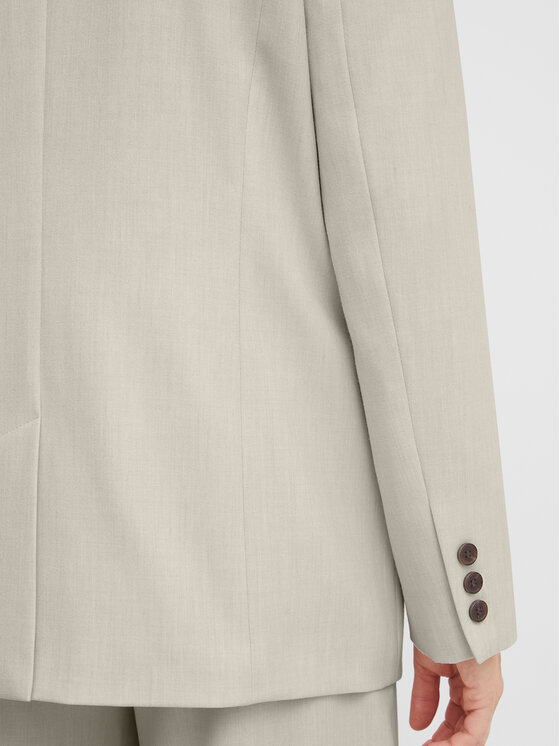 Fransa Fransa Pintsak 20611135 Beež Loose Fit