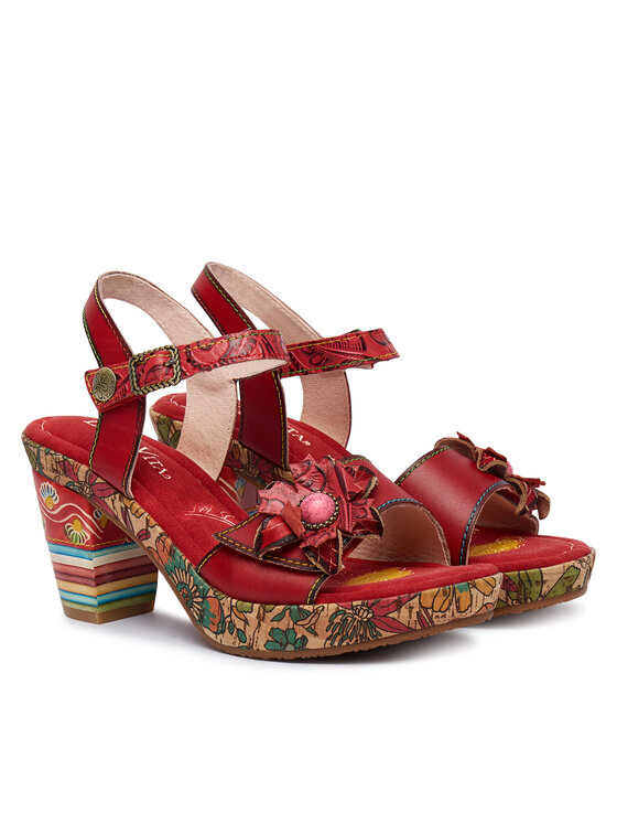 Laura Vita Laura Vita Босоніжки Nellao 31 Червоний