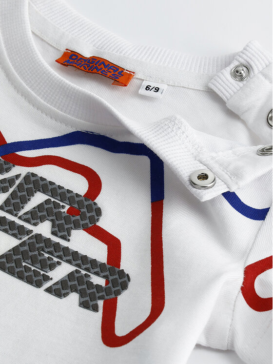 Original Marines Original Marines Marškinėliai DDP0242NM Balta Regular Fit