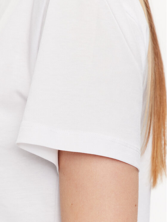 Calvin Klein Calvin Klein T-Shirt Hero Logo K20K205448 Biały Regular Fit