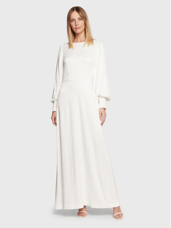 IVY OAK Rochie de seară Manna IO1123S7553 Alb Regular Fit Alb imagine noua