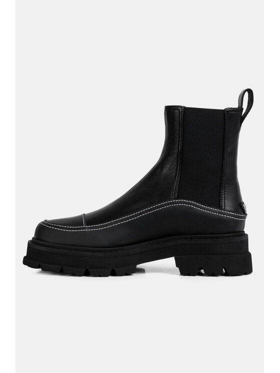 Emporio Armani Emporio Armani Polokozačky X3M363 XN983 Černá