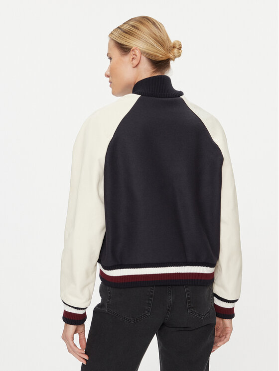 Tommy Hilfiger Tommy Hilfiger Μπόμπερ μπουφάν WW0WW39152 Σκούρο μπλε Regular Fit