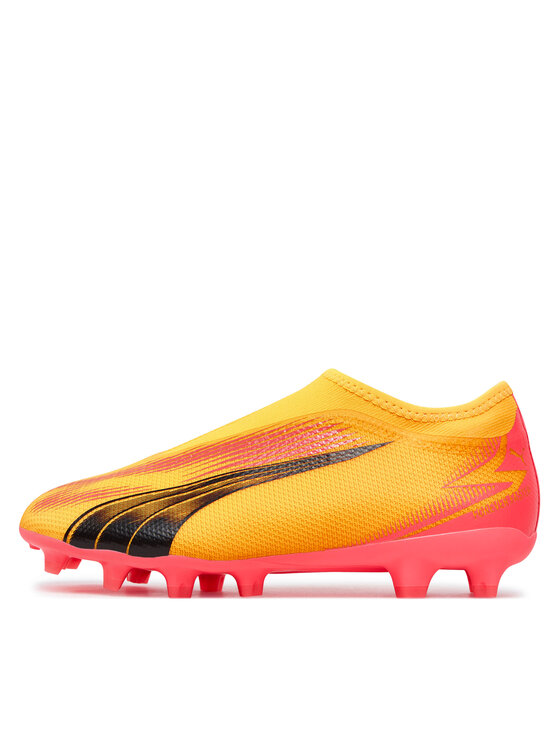 Puma Puma Buty do piłki nożnej Ultra Match Ll Fg/Ag Jr 107770-03 Żółty