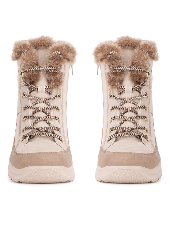 Rieker Rieker Stiefeletten L7742-62 Beige