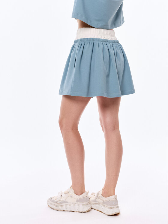 MANDRAGORA MANDRAGORA Mini sukňa Goia Zelená A-Line Fit