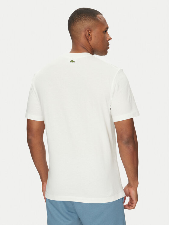 Lacoste Lacoste Majica TH0284 Écru Classic Fit