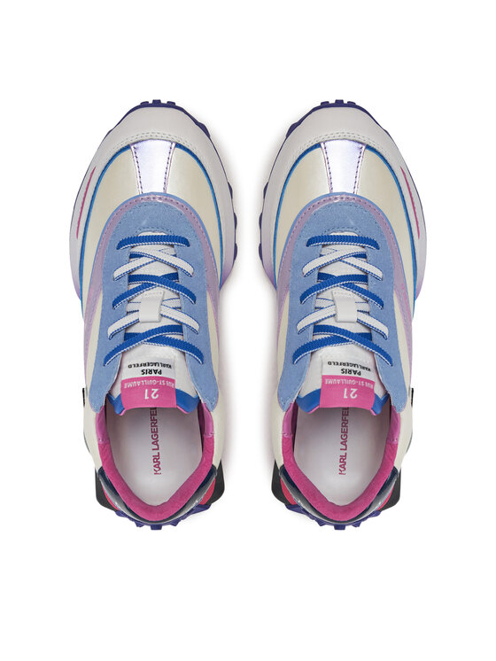 KARL LAGERFELD KARL LAGERFELD Sneakersy Zone KL62930N Fioletowy