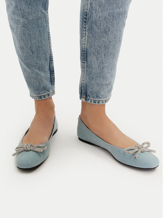 Steve Madden Steve Madden Baleriny Nilsa SM11003517 Niebieski