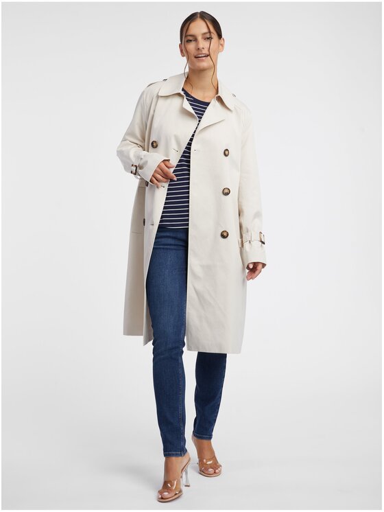 Orsay Orsay Trencz 841104048000__40 Écru Regular Fit