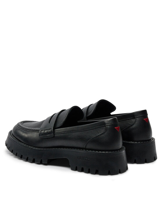 Guess Guess Loafers FM8GOM LEA12 Μαύρο