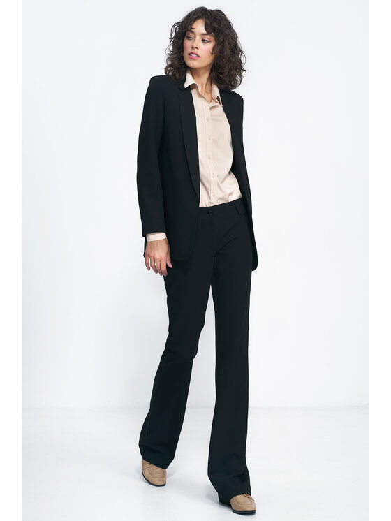 NIFE NIFE Dámské kalhoty SD100 Černá Bootcut Fit