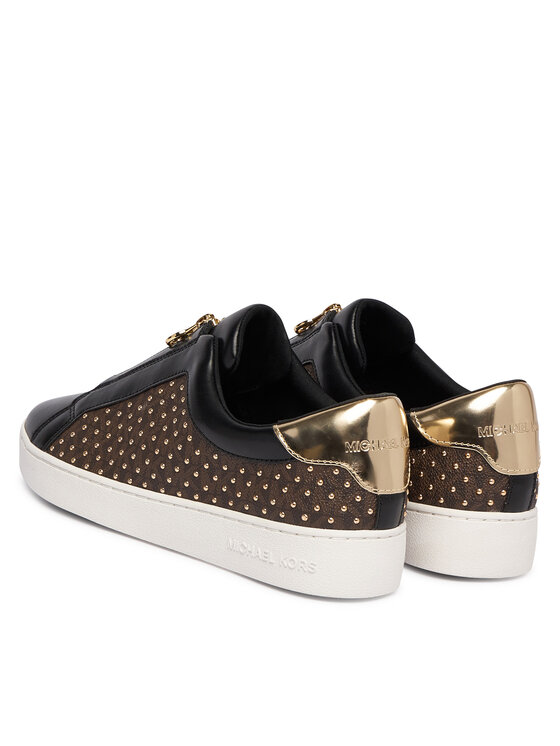 MICHAEL Michael Kors MICHAEL Michael Kors Sneakersy Keaton 43R6KTFP1B Hnedá