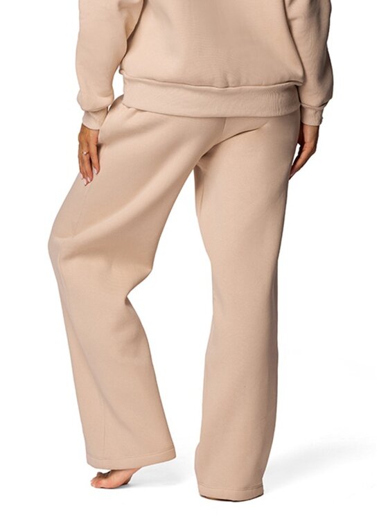 DKaren Sport DKaren Sport Spodnie dresowe DK-K-B9 Beżowy Regular Fit
