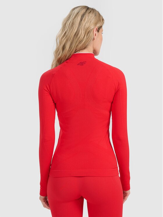 4F 4F Intimo termico pezzo sopra 4FWAW25USEAF205-62S Rosso